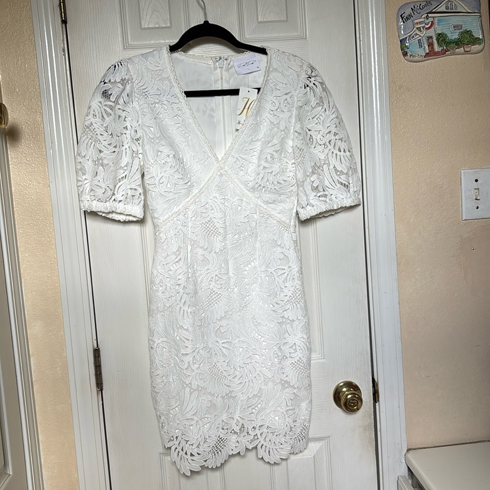 White lace dress NWT